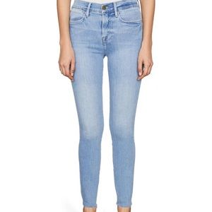 Frame High Waisted Skinny Jeans